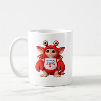 Emotionally Supportive Lobster Mug