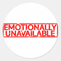 Emotionally Unavailable Stamp