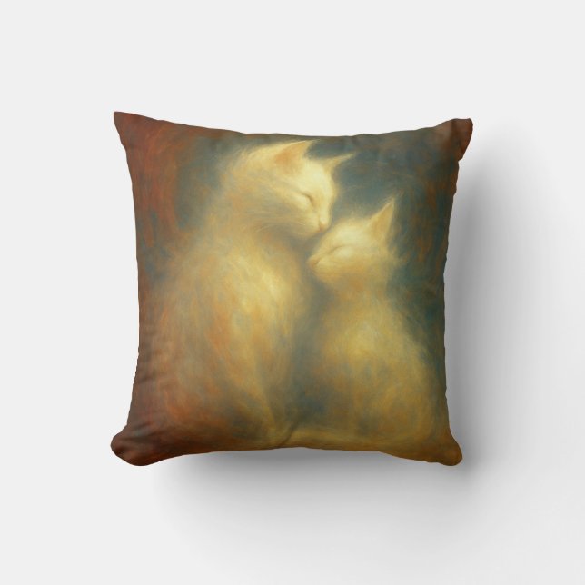 EmotionCat Love No.001 — Pillow (Front)