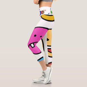 Emotions And Kids  Capri Leggings