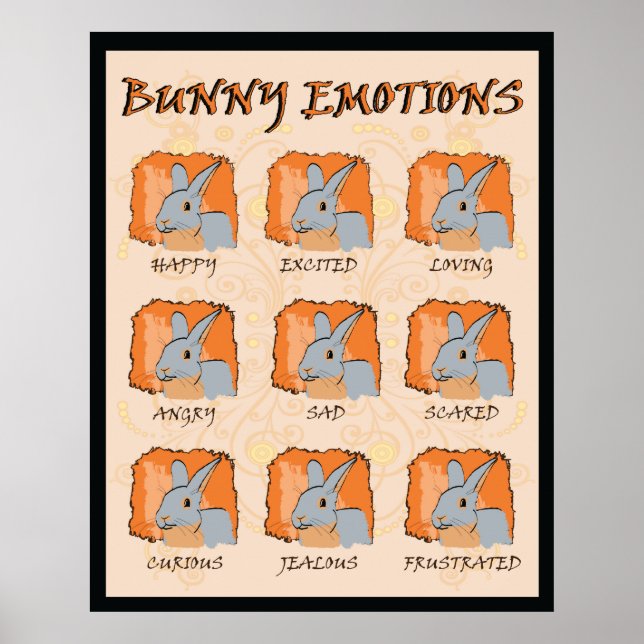 EMOTIONS - BLUE POSTER (Front)