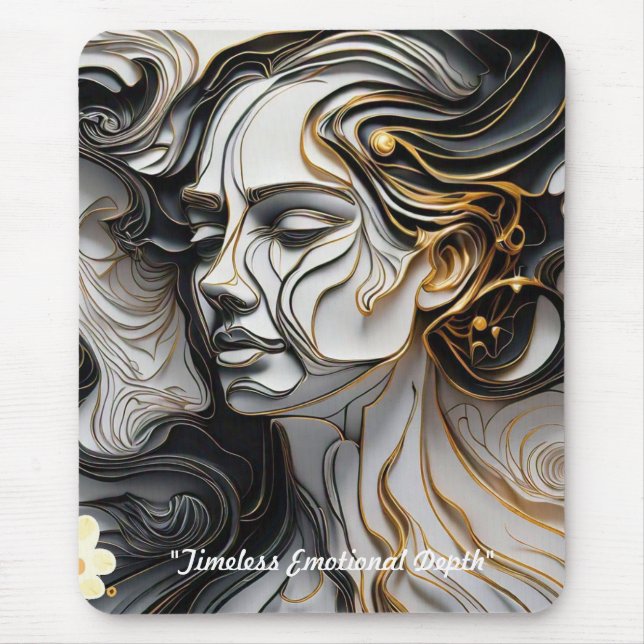 "Emotive Luxe Designs" Mouse Mat (Front)