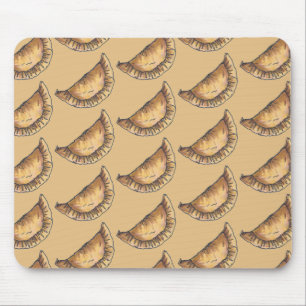 Empanadas Latin South America Fried Pastry Kitchen Mouse Mat