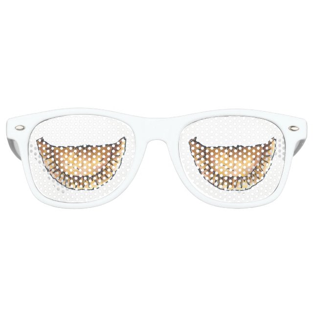 Empanadas Latin South American Fried Cheese Pastry Retro Sunglasses (Front)