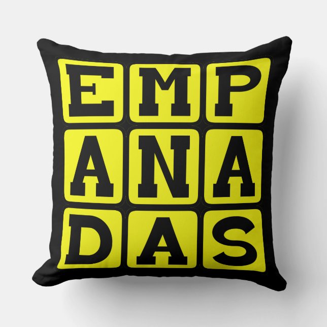 Empanadas, Mexican Meal Cushion (Front)