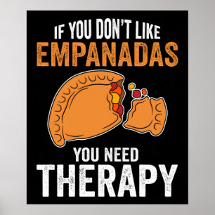 Empanadas Therapy Poster