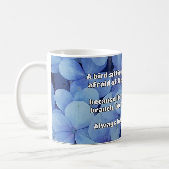 Empath Belief Positive Encouragement Quote  Coffee Mug (Left)