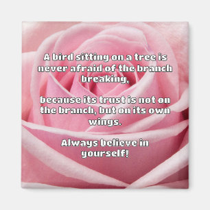Empath Belief Positive Encouragement Quote  Magnet