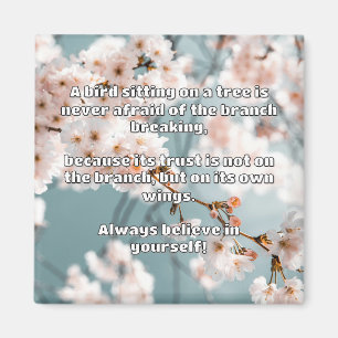 Empath Belief Positive Encouragement Quote  Magnet