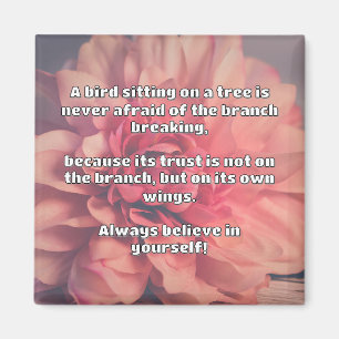 Empath Belief Positive Encouragement Quote Magnet