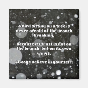 Empath Belief Positive Encouragement Quote  Magnet