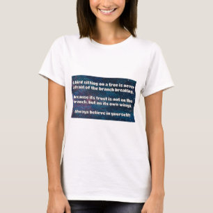 Empath Belief Positive Encouragement Quote T-Shirt