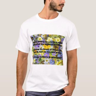 Empath Belief Positive Encouragement Quote  T-Shirt