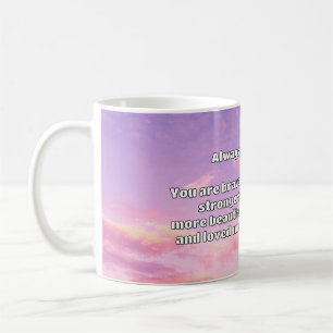 Empath Bravery Positive Encouragement Quote Coffee Mug