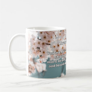 Empath Bravery Positive Encouragement Quote  Coffee Mug