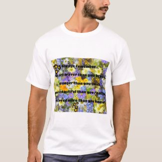 Empath Bravery Positive Encouragement Quote T-Shirt