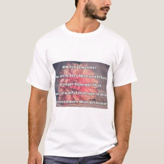 Empath Bravery Positive Encouragement Quote T-Shirt