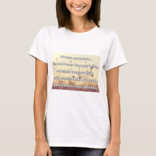 Empath Bravery Positive Encouragement Quote T-Shirt