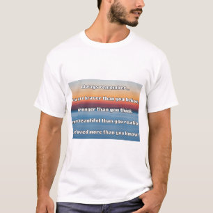 Empath Bravery Positive Encouragement Quote T-Shirt