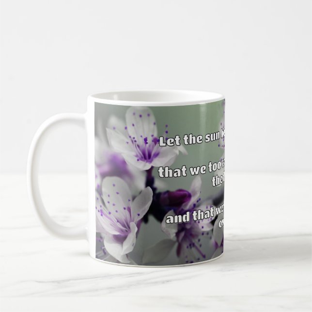 Empath Shine Positive Encouragement Quote  Coffee Mug (Left)