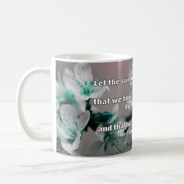 Empath Shine Positive Encouragement Quote  Coffee Mug (Left)