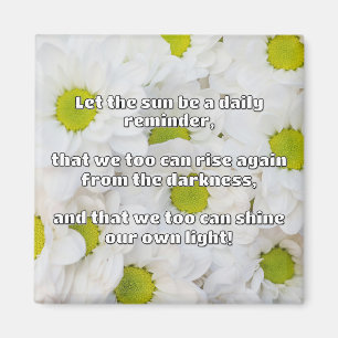 Empath Shine Positive Encouragement Quote  Magnet