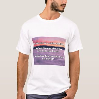 Empath Shine Positive Encouragement Quote  T-Shirt