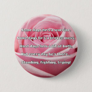 Empath Strength Positive Quote Encouragement 6 Cm Round Badge