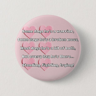 Empath Strength Positive Quote Encouragement 6 Cm Round Badge