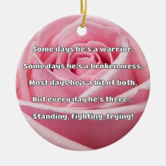 Empath Strength Positive Quote Encouragement  Ceramic Tree Decoration