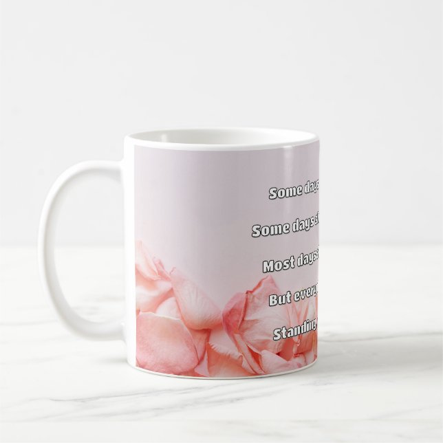 Empath Strength Positive Quote Encouragement  Coffee Mug (Left)