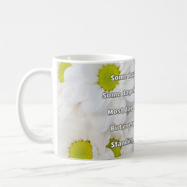 Empath Strength Positive Quote Encouragement  Coffee Mug (Left)