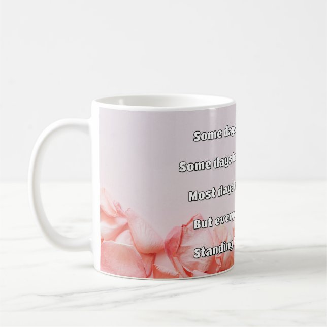 Empath Strength Positive Quote Encouragement  Coffee Mug (Left)