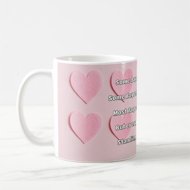 Empath Strength Positive Quote Encouragement  Coffee Mug (Left)