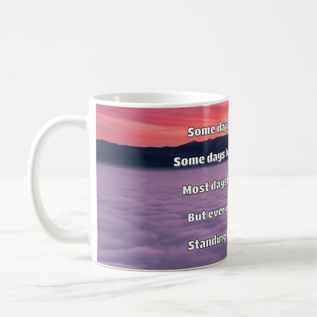Empath Strength Positive Quote Encouragement  Coffee Mug (Left)