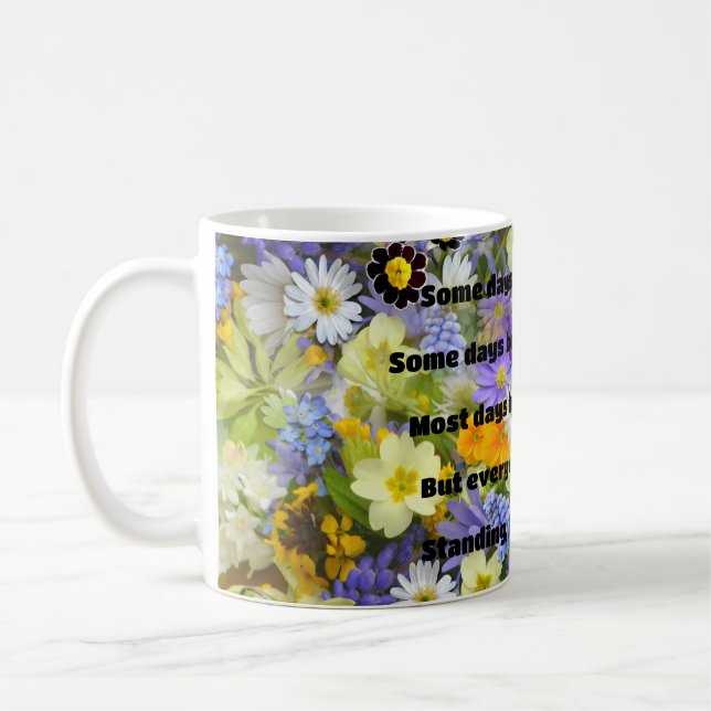 Empath Strength Positive Quote Encouragement  Coffee Mug (Left)