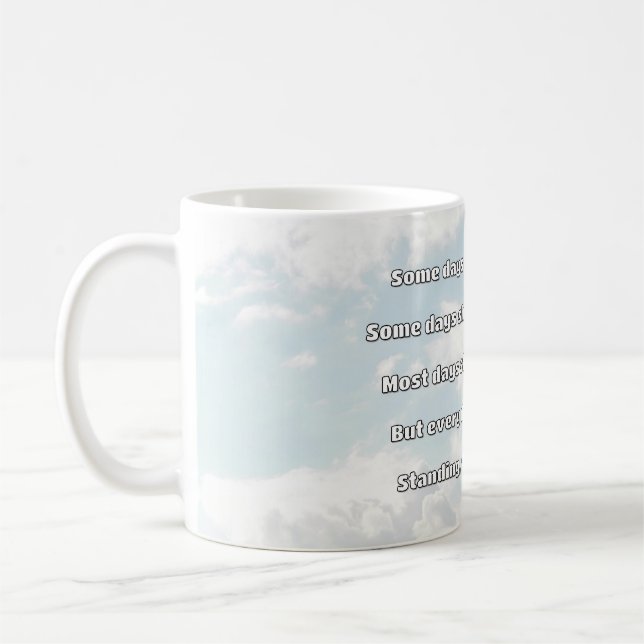 Empath Strength Positive Quote Encouragement  Coffee Mug (Left)