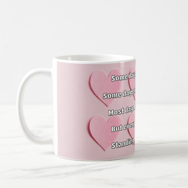 Empath Strength Positive Quote Encouragement  Coffee Mug (Left)