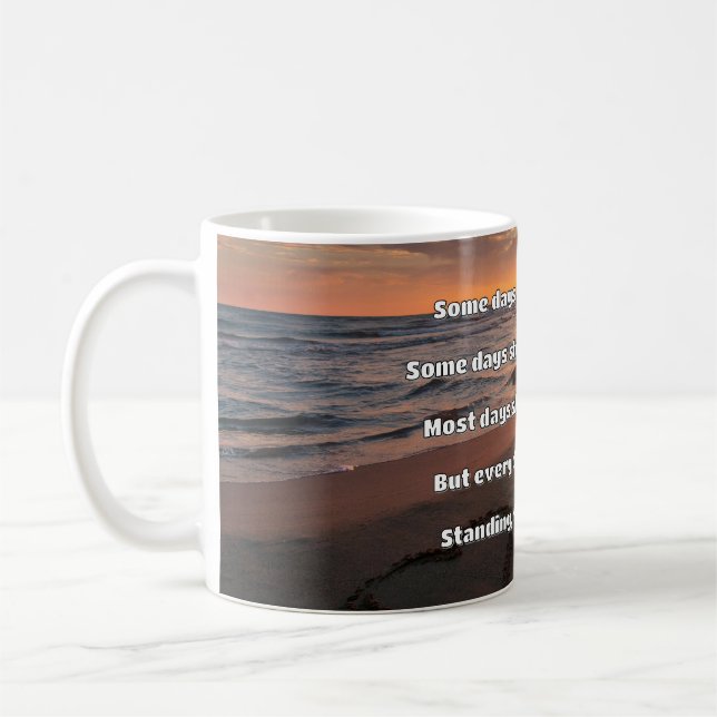 Empath Strength Positive Quote Encouragement  Coffee Mug (Left)