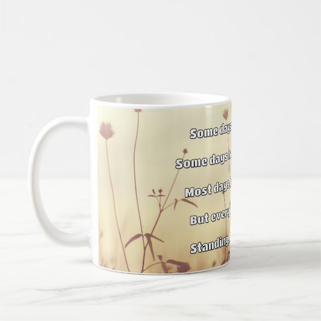 Empath Strength Positive Quote Encouragement  Coffee Mug (Left)