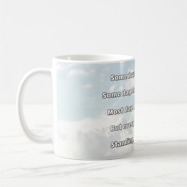 Empath Strength Positive Quote Encouragement  Coffee Mug (Left)