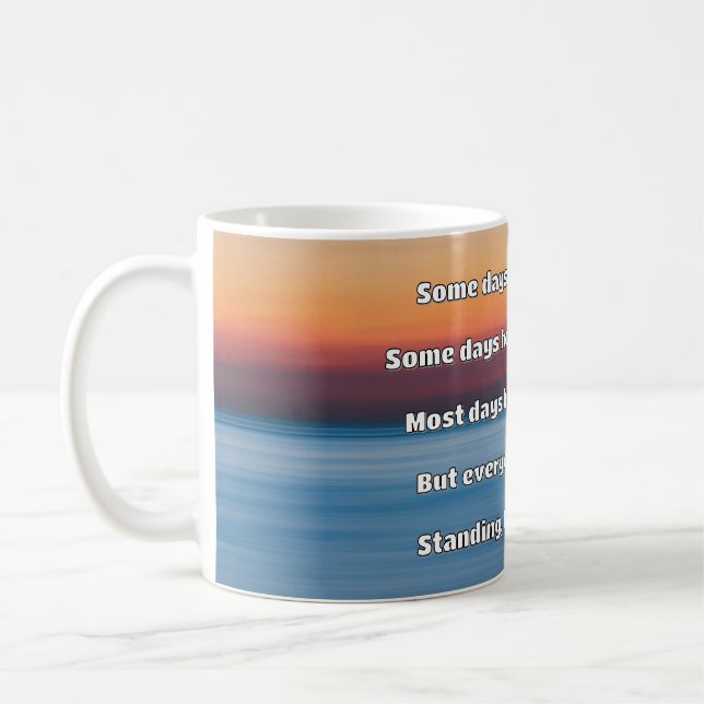 Empath Strength Positive Quote Encouragement  Coffee Mug (Left)