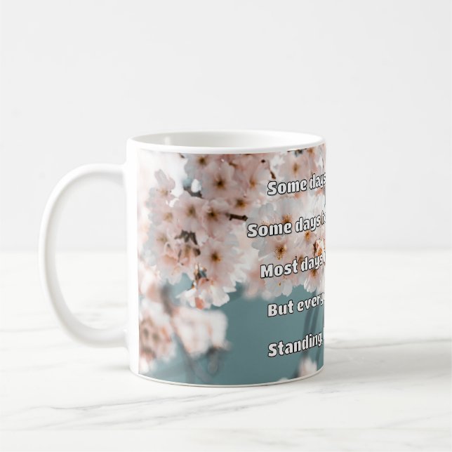 Empath Strength Positive Quote Encouragement  Coffee Mug (Left)