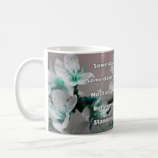 Empath Strength Positive Quote Encouragement  Coffee Mug (Left)
