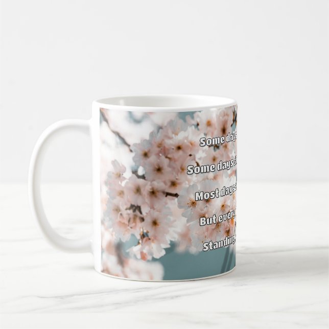 Empath Strength Positive Quote Encouragement  Coffee Mug (Left)