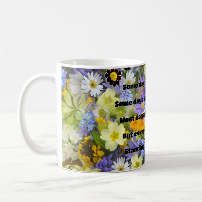 Empath Strength Positive Quote Encouragement  Coffee Mug (Left)