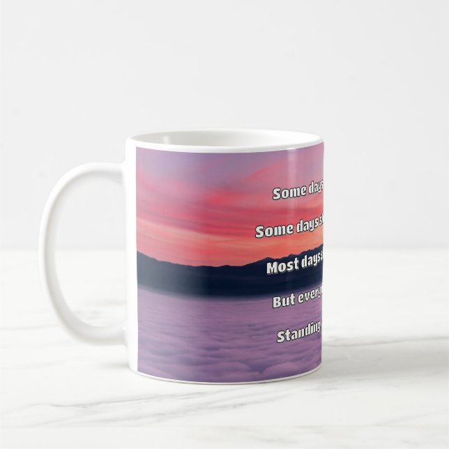 Empath Strength Positive Quote Encouragement  Coffee Mug (Left)