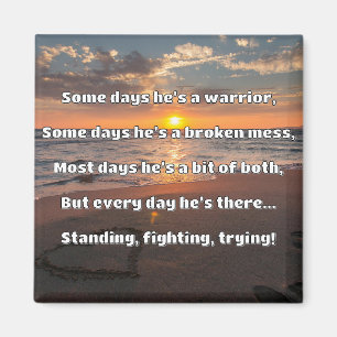 Empath Strength Positive Quote Encouragement  Magnet