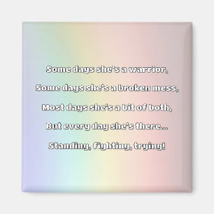 Empath Strength Positive Quote Encouragement Magnet