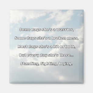 Empath Strength Positive Quote Encouragement Magnet